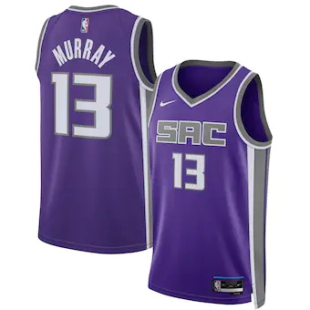 unisex nike keegan murray purple sacramento kings 2022 nba-190